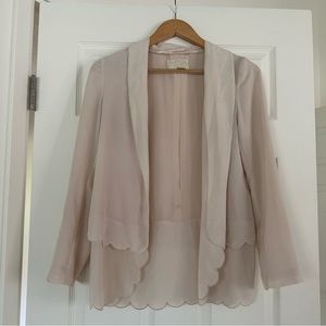 Conscious Collection H&M Scallop Blazer